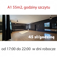 Sala A1, od 17:00 do 22:00  w dni robocze