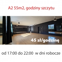 Sala A2, od 17:00 do 22:00  w dni robocze